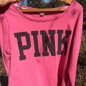 Comfy PINK long sleeve top!